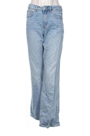 Blugi de femei Stradivarius, Mărime M, Culoare Albastru, Preț 98,99 Lei