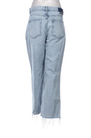 Blugi de femei Stradivarius, Mărime L, Culoare Albastru, Preț 76,32 Lei