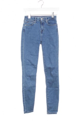 Damskie jeansy Tommy Hilfiger, Rozmiar XXS, Kolor Niebieski, Cena 188,51 zł