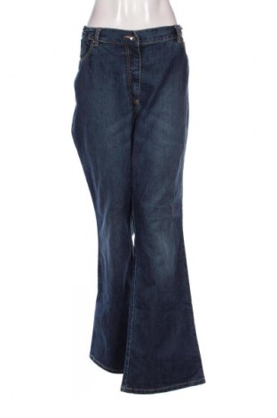 Damskie jeansy Ulla Popken, Rozmiar 3XL, Kolor Niebieski, Cena 94,38 zł