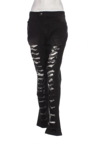 Damskie jeansy Unbranded, Rozmiar XL, Kolor Czarny, Cena 95,99 zł