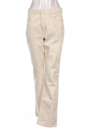 Damskie jeansy Weekday, Rozmiar M, Kolor Beżowy, Cena 305,99 zł