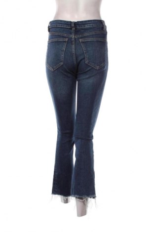 Blugi de femei Zara, Mărime S, Culoare Albastru, Preț 91,99 Lei
