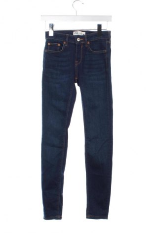 Dámske džínsy  Zara, Veľkosť XS, Farba Modrá, Cena  15,95 €