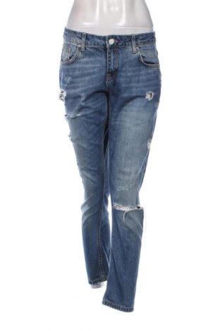 Damskie jeansy Zara, Rozmiar S, Kolor Niebieski, Cena 64,64 zł