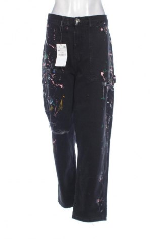 Damskie jeansy Zara, Rozmiar XL, Kolor Kolorowy, Cena 148,51 zł