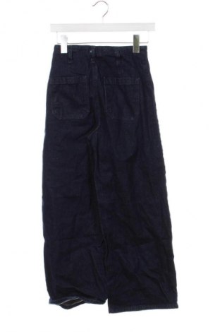Дамски дънки Zara, Размер XS, Цвят Син, Цена 27,99 лв.