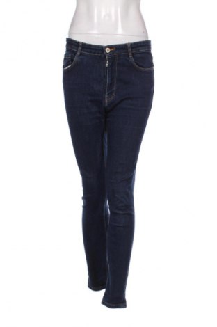 Damskie jeansy Zara, Rozmiar M, Kolor Niebieski, Cena 62,92 zł