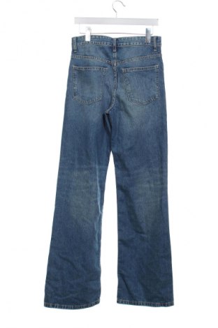 Дамски дънки Zara, Размер XS, Цвят Син, Цена 27,37 лв.