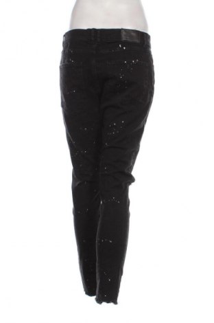 Дамски дънки Zara, Размер M, Цвят Черен, Цена 27,99 лв.