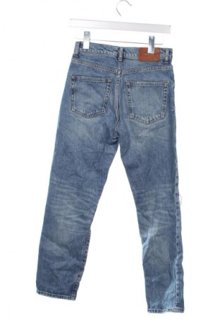 Damskie jeansy Zara, Rozmiar XS, Kolor Niebieski, Cena 88,99 zł