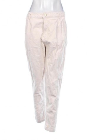 Pantaloni de velvet de femei Beloved, Mărime M, Culoare Bej, Preț 76,70 Lei