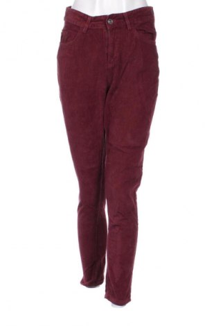 Pantaloni de velvet de femei Terranova, Mărime S, Culoare Roșu, Preț 79,00 Lei