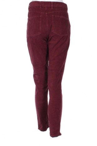 Pantaloni de velvet de femei Terranova, Mărime S, Culoare Roșu, Preț 79,00 Lei