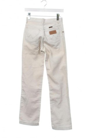 Pantaloni de velvet de femei Wrangler, Mărime XS, Culoare Bej, Preț 178,58 Lei