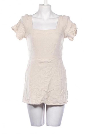 Salopetă scurtă de damă Abercrombie & Fitch, Mărime S, Culoare Ecru, Preț 163,99 Lei
