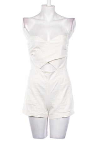 Women's short jumpsuit H&M, Μέγεθος M, Χρώμα Εκρού, Τιμή 24,99 €