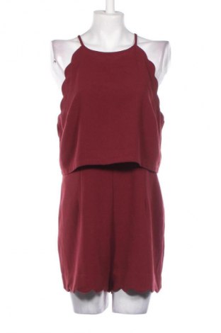 Salopetă scurtă de damă New Look, Mărime XL, Culoare Roșu, Preț 107,00 Lei