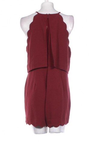 Salopetă scurtă de damă New Look, Mărime XL, Culoare Roșu, Preț 107,00 Lei