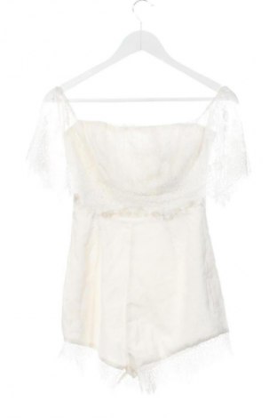 Women's short jumpsuit Rare London, Μέγεθος XS, Χρώμα Λευκό, Τιμή 24,57 €