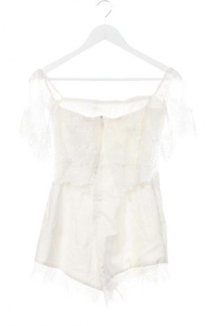 Women's short jumpsuit Rare London, Μέγεθος XS, Χρώμα Λευκό, Τιμή 24,57 €