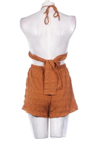 Kurzer Damenoverall SHEIN, Größe M, Farbe Braun, Preis 26,99 €