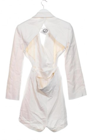 Kurzer Damenoverall Zara, Größe S, Farbe Ecru, Preis 17,39 €