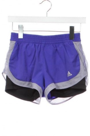 Pantaloni scurți de femei Adidas, Mărime XS, Culoare Albastru, Preț 87,46 Lei