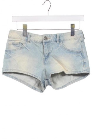 Damskie szorty Bershka, Rozmiar XS, Kolor Niebieski, Cena 62,99 zł