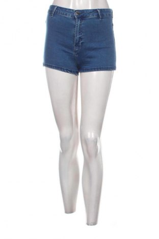 Pantaloni scurți de femei Bershka, Mărime S, Culoare Albastru, Preț 64,99 Lei