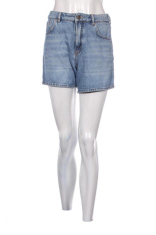 Pantaloni scurți de femei Pull&Bear, Mărime S, Culoare Albastru, Preț 51,45 Lei