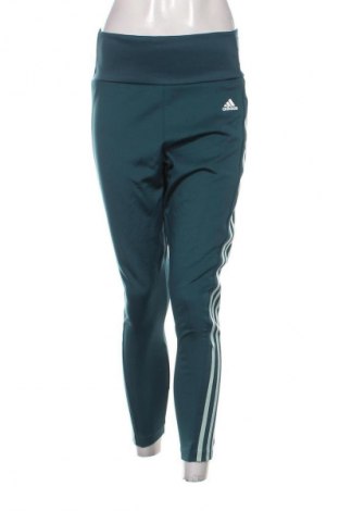 Γυναικείο κολάν Adidas, Μέγεθος L, Χρώμα Πράσινο, Τιμή 21,99 €