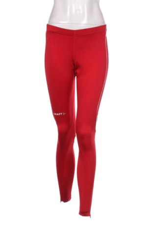 Damskie legginsy Craft, Rozmiar M, Kolor Czerwony, Cena 78,16 zł