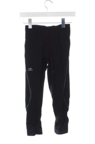 Damskie legginsy Kalenji, Rozmiar XXS, Kolor Czarny, Cena 60,00 zł