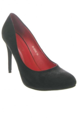 Γυναικεία παπούτσια Ideal Shoes, Μέγεθος 38, Χρώμα Μαύρο, Τιμή 24,55 €
