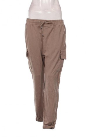 Pantaloni de femei Amisu, Mărime XL, Culoare Bej, Preț 98,99 Lei