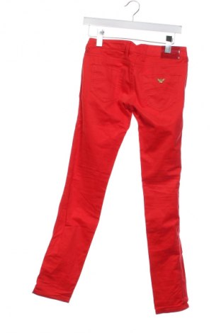 Damskie spodnie Armani Jeans, Rozmiar XS, Kolor Czerwony, Cena 523,03 zł