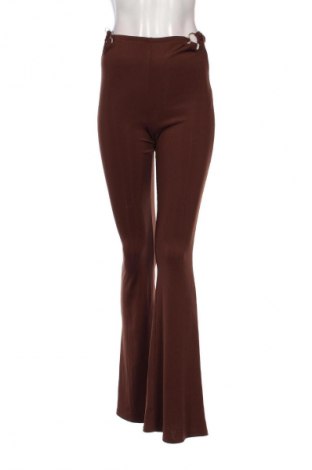 Pantaloni de femei Bershka, Mărime M, Culoare Maro, Preț 98,99 Lei
