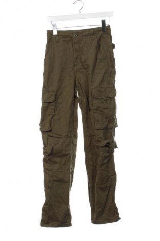 Pantaloni de femei Bershka, Mărime XS, Culoare Verde, Preț 98,99 Lei