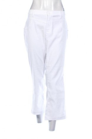 Γυναικείο παντελόνι Bpc Bonprix Collection, Μέγεθος XXL, Χρώμα Λευκό, Τιμή 15,00 €