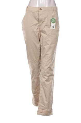 Pantaloni de femei C&A, Mărime L, Culoare Bej, Preț 156,99 Lei