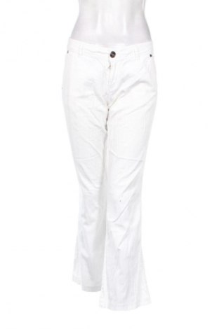 Damenhose Fishbone, Größe M, Farbe Ecru, Preis 14,91 €