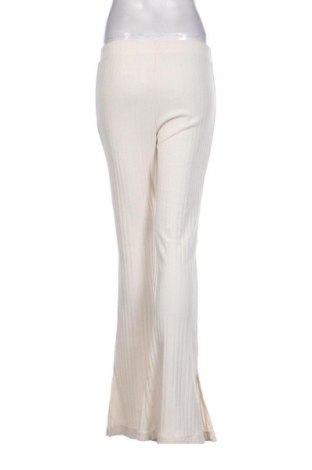 Pantaloni de femei H&M, Mărime L, Culoare Alb, Preț 76,32 Lei