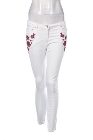 Damskie spodnie H&M, Rozmiar M, Kolor Biały, Cena 66,65 zł