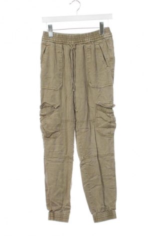 Дамски панталон H&M, Размер XS, Цвят Зелен, Цена 29,99 лв.
