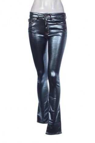 Pantaloni de femei Love Moschino, Mărime XS, Culoare Albastru, Preț 450,00 Lei