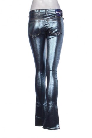 Pantaloni de femei Love Moschino, Mărime XS, Culoare Albastru, Preț 450,00 Lei