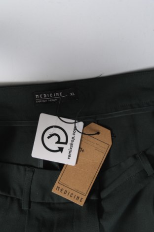 Pantaloni de femei Medicine, Mărime XL, Culoare Verde, Preț 121,05 Lei