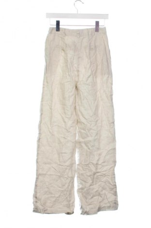 Damskie spodnie NA-KD, Rozmiar XS, Kolor ecru, Cena 134,99 zł