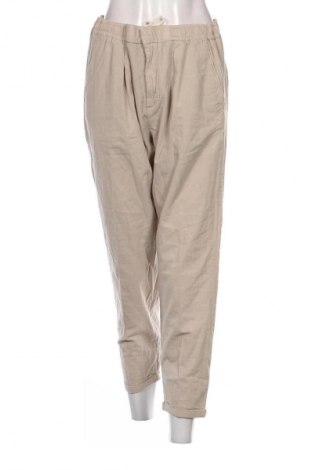 Pantaloni de femei Rebel, Mărime L, Culoare Bej, Preț 156,99 Lei
